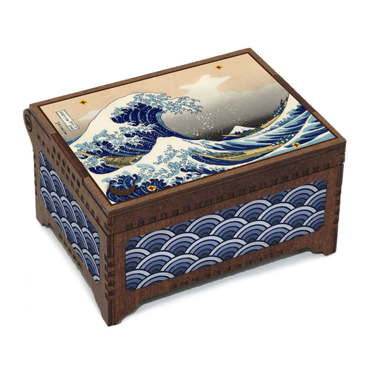 The Great Wave Painting MP3 Music Box