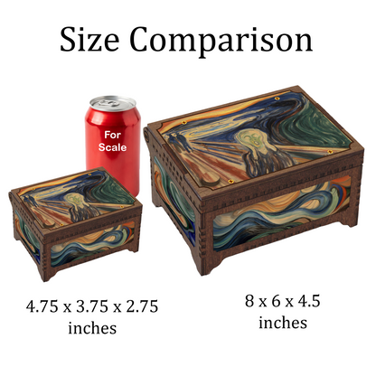 The Scream Painting MP3 Music Box