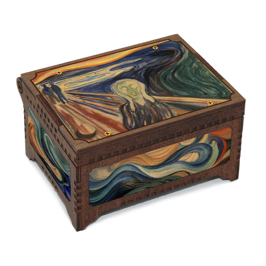 The Scream Painting MP3 Music Box