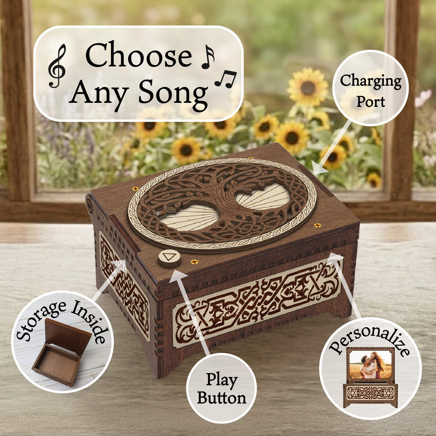 Tree of Life MP3 Music Box