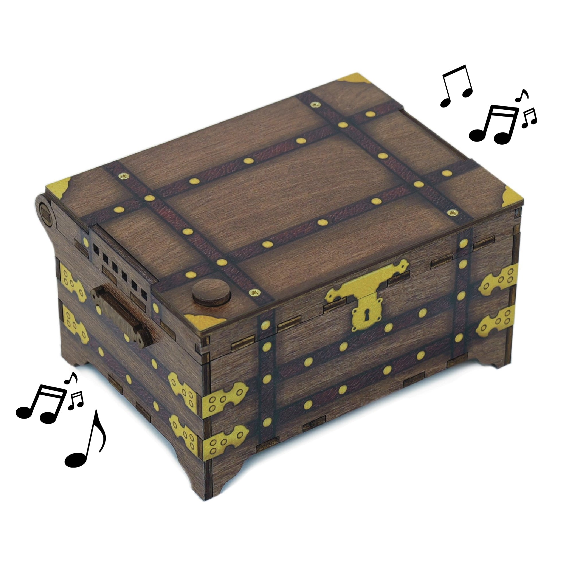 Treasure Chest MP3 Music Box – Davidson Workshop