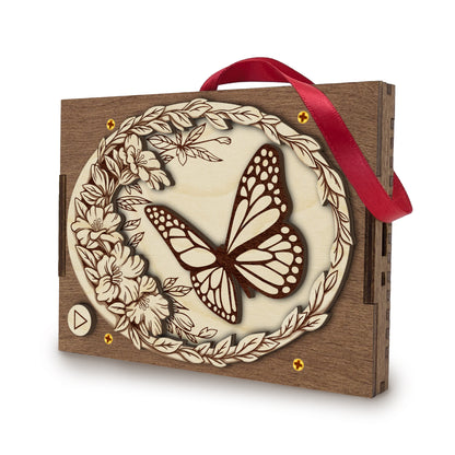 Butterfly MP3 Musical Ornament
