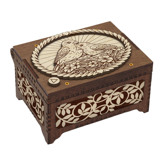 Lovebirds MP3 Music Box