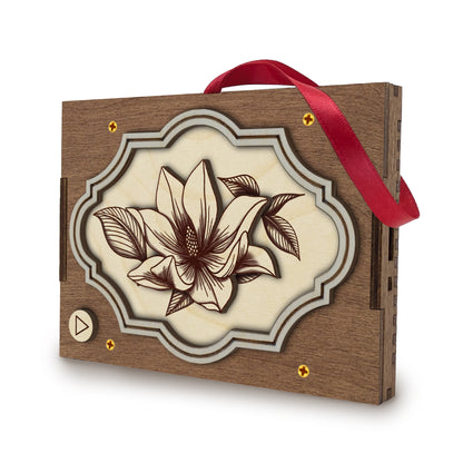 Flower MP3 Musical Ornament, 21 Flower Choices