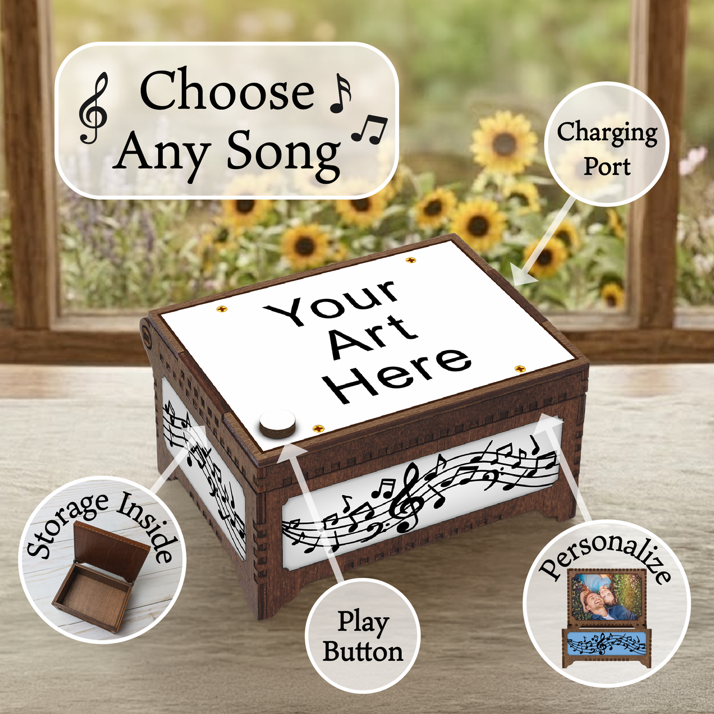 Any Artwork MP3 Music Box