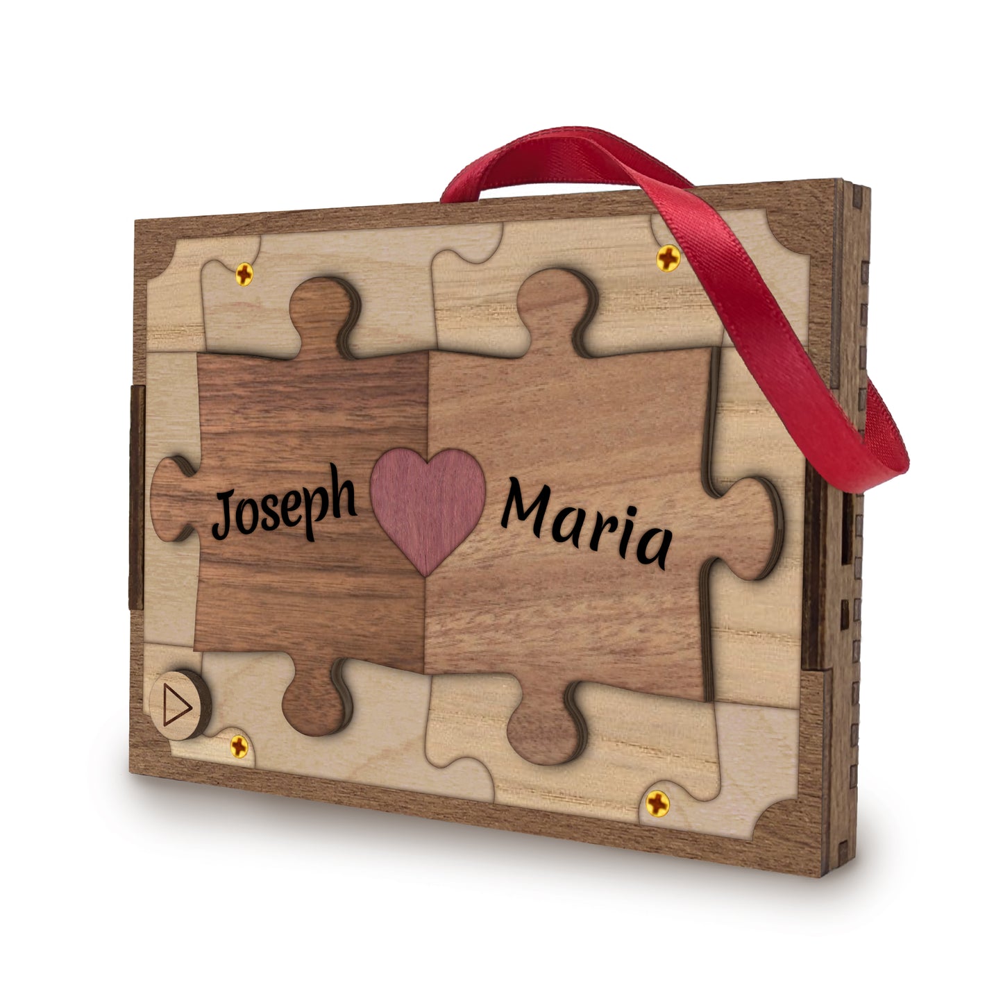 Puzzle Pieces MP3 Musical Ornament