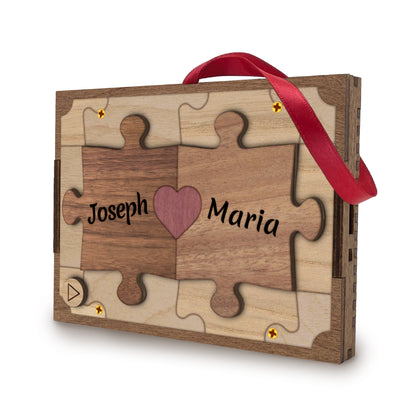 Puzzle Pieces MP3 Musical Ornament