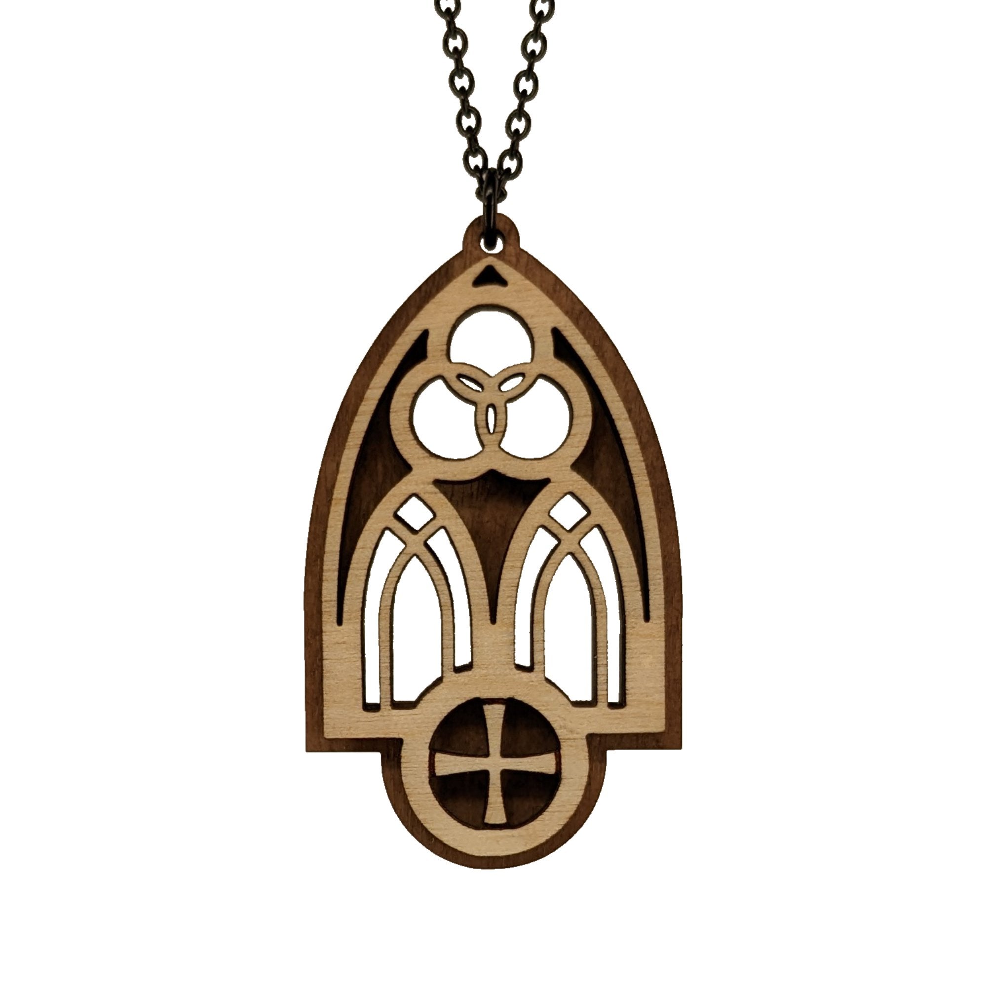 Gothic Cross Necklace | Handcrafted by Silver Luthier