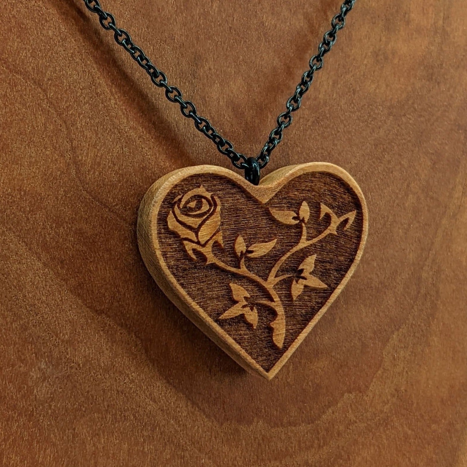 Wood Heart - Love