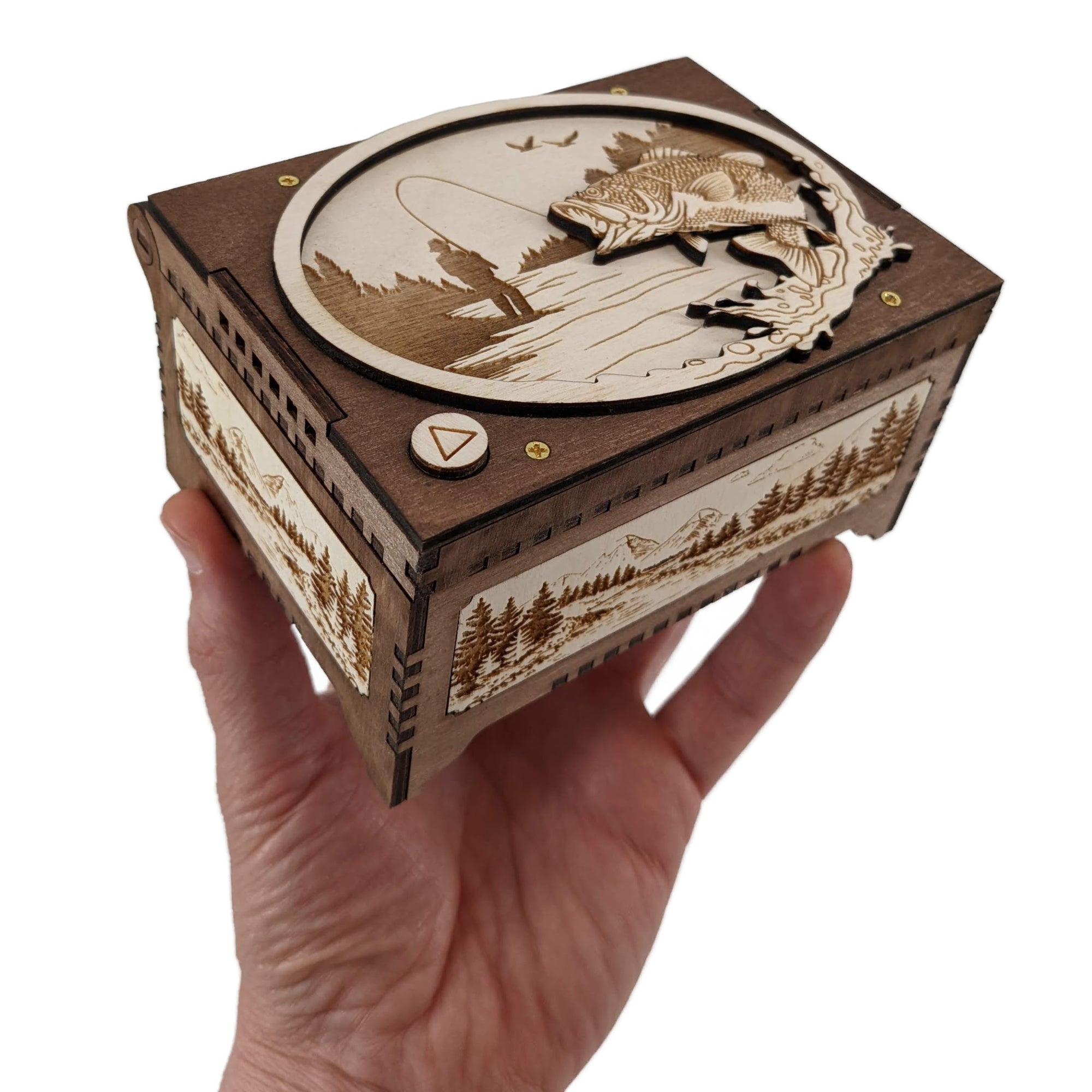 Fisherman Custom Sound Box With Photo | Plays Any Song | A Gift For A ...