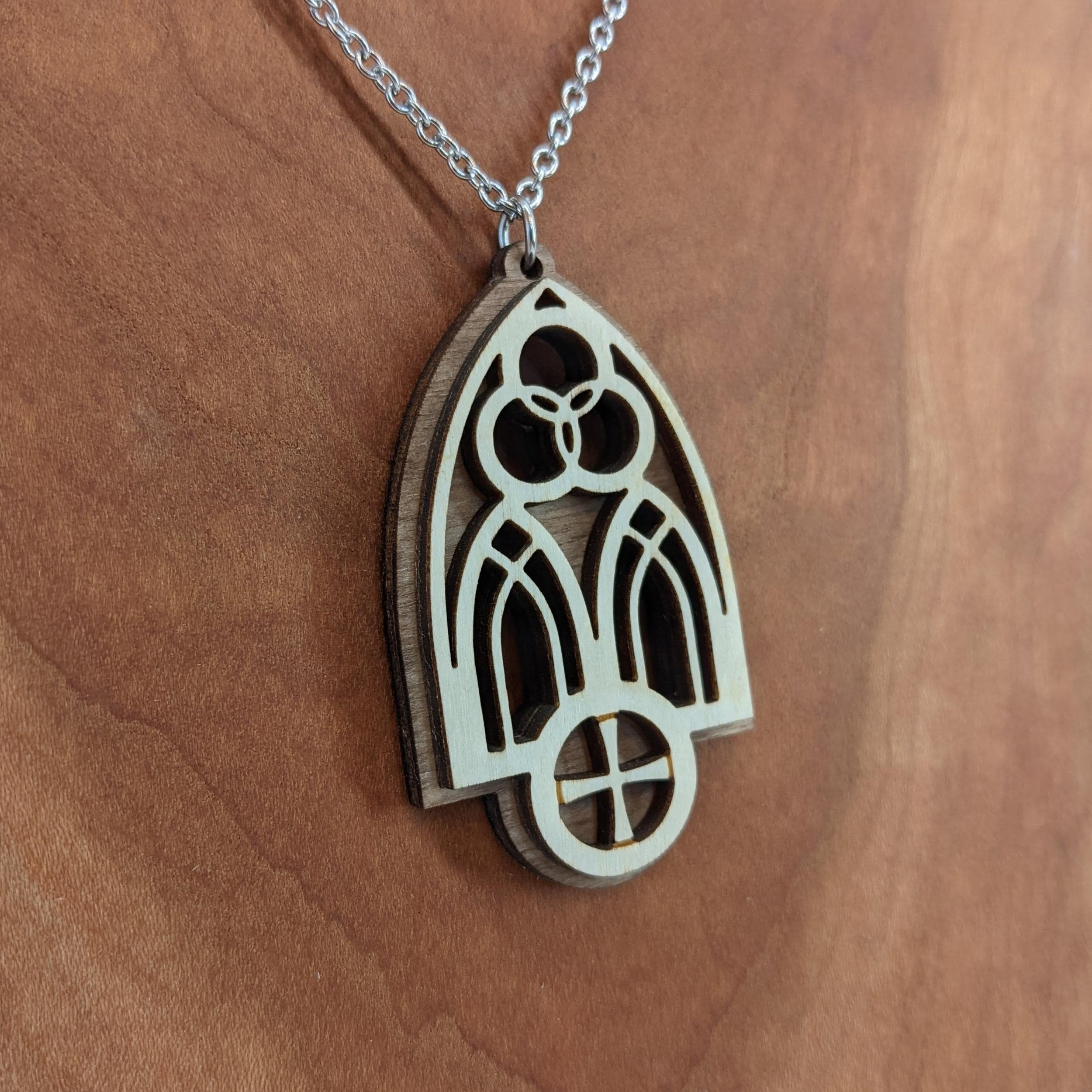 Gothic Cathedral Window Pendant – Davidson Workshop