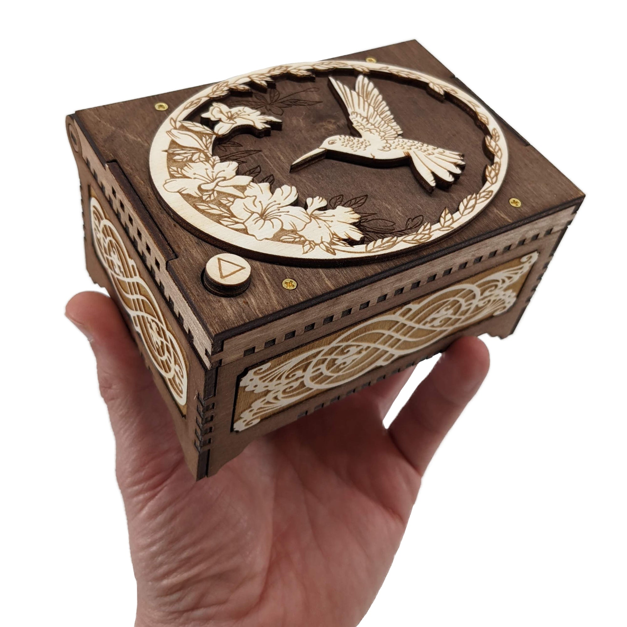 Engraved deals music box