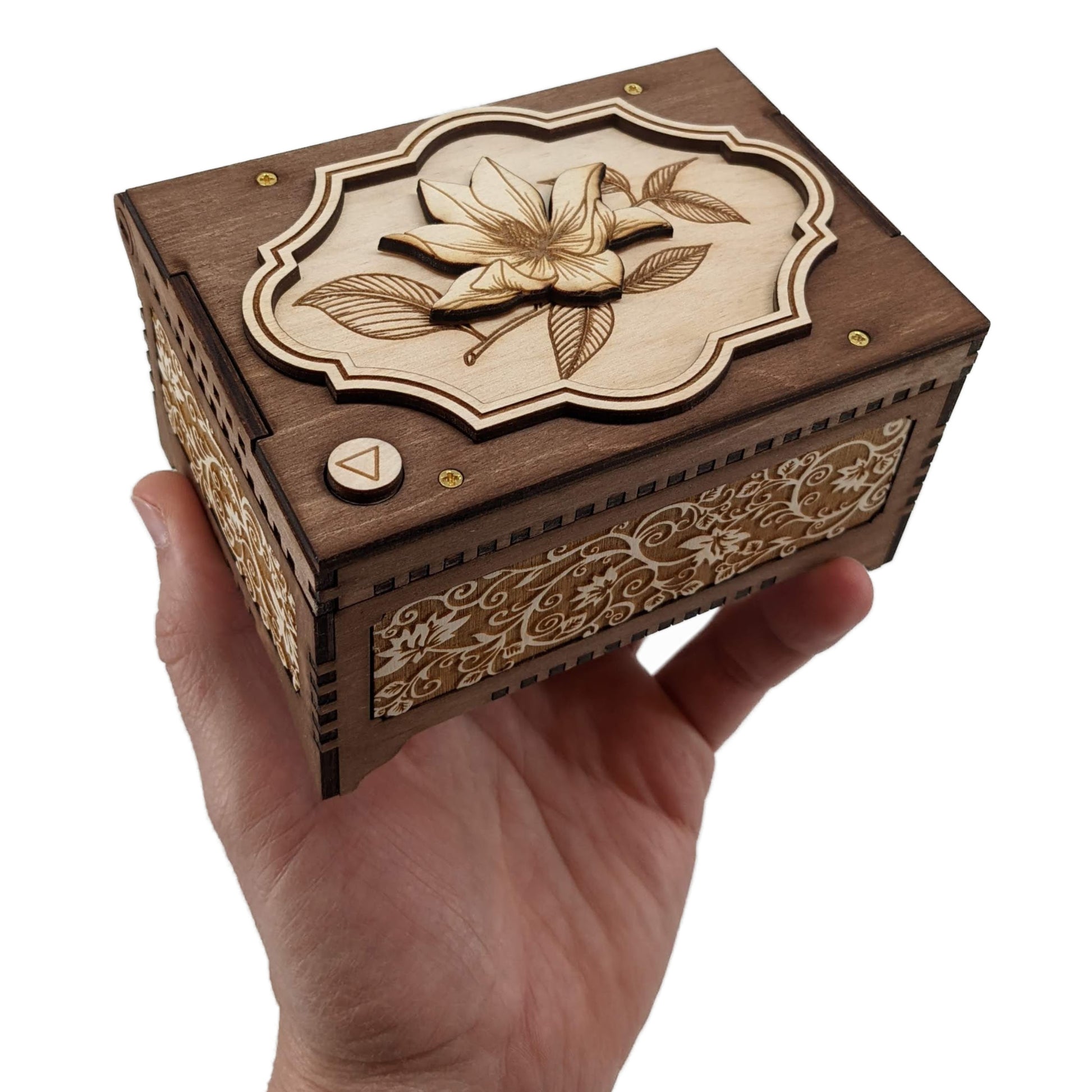 Wooden Music Jewelry Box, Special Gifts