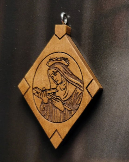 Custom St Rita Pendants for Andy