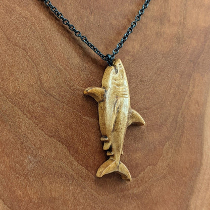 Shark Carved Pendant